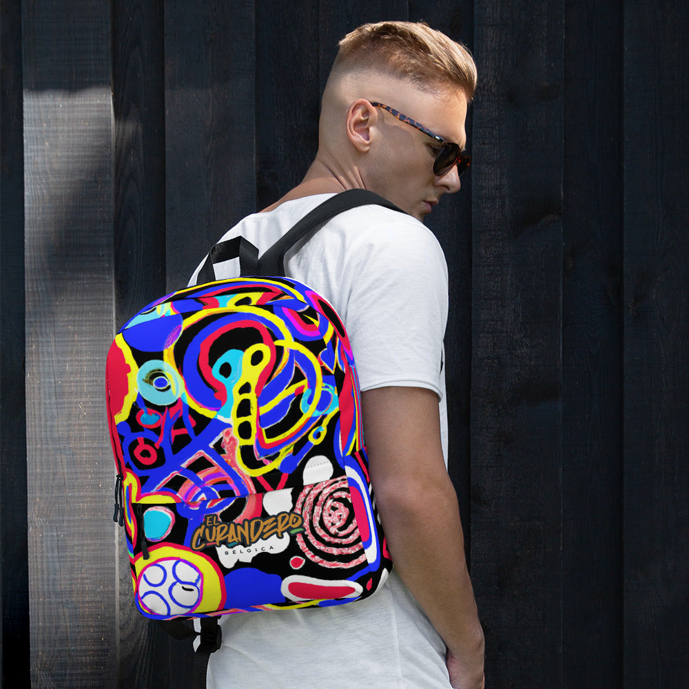 El Curandero Abstract Backpack